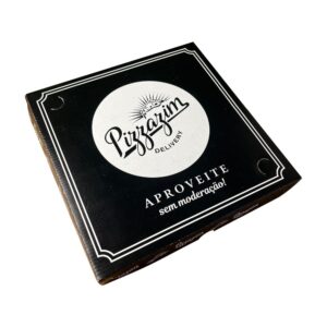 Caixa de Pizza 25cm - Broto (Personalizável)